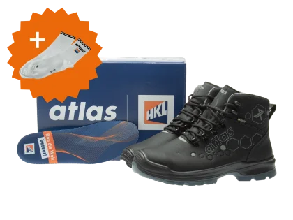 Atlas Sicherheitsstiefel „Bau die Welt besser"-Edition
